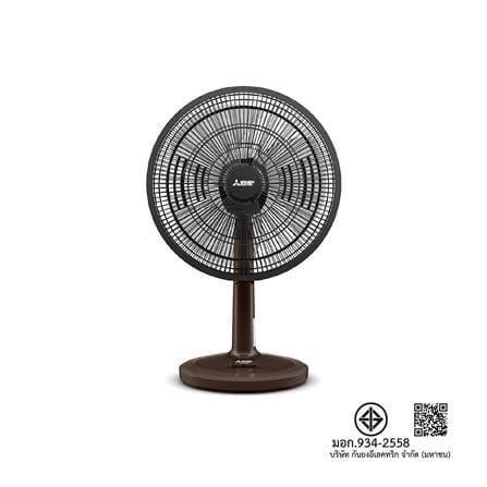 พัดลมตั้งโต๊ะ 16 นิ้ว MITSUBISHI D16A-GB CY-BW สีน้ำตาลคลาสซี่_2
