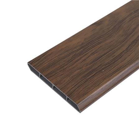 บัวพื้น PVC CROBERN 10x240x1 ซม. สีไม้สัก_0