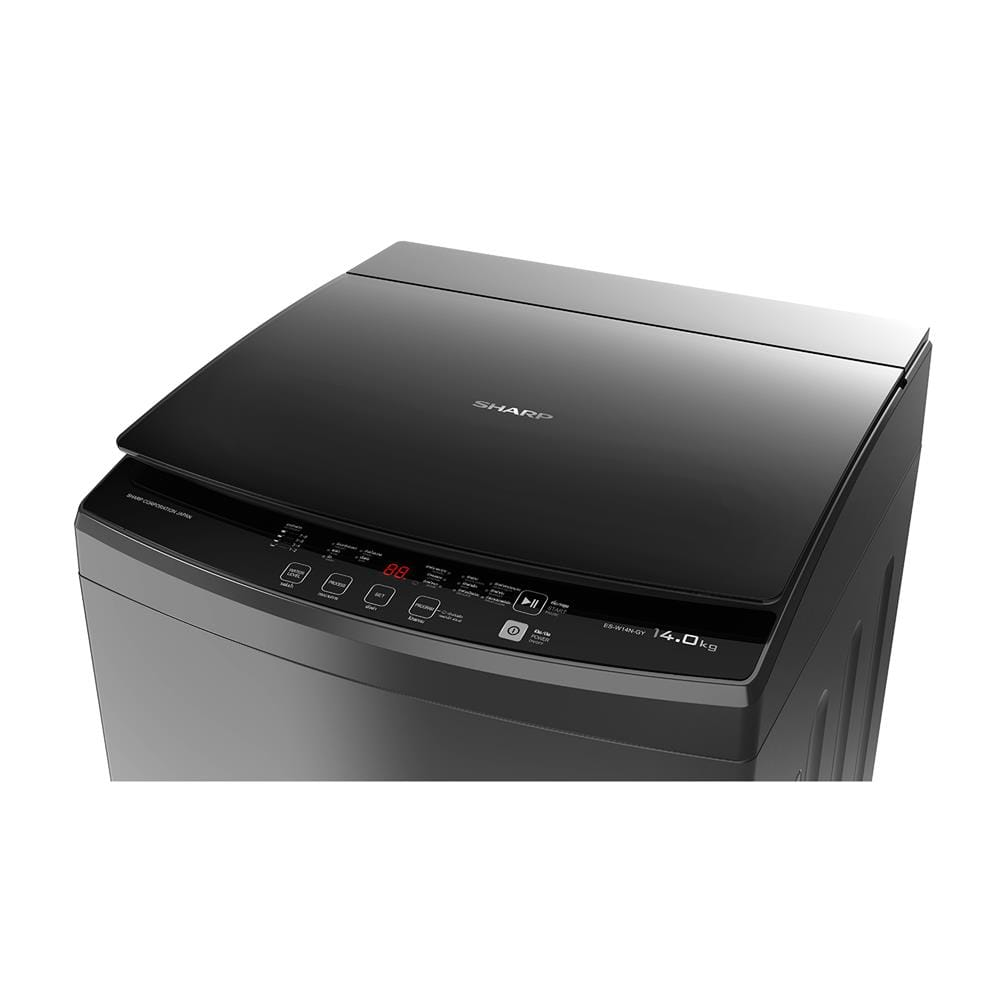 เครื่องซักผ้าฝาบน SHARP ES-W14N-GY 14 กก. สีเทา