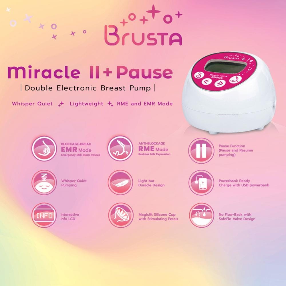 เครื่องปั๊มนม Brusta Two Plus Paus,24 mm_2