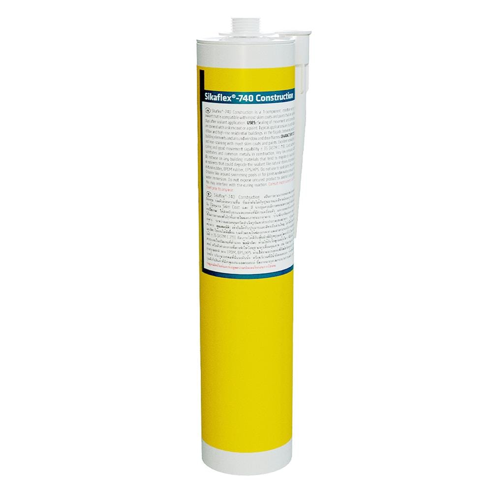 โพลียูรีเทนอุดรอย SIKA SIKAFLEX-740 CONSTRUCTION 300 มล. สีขาว