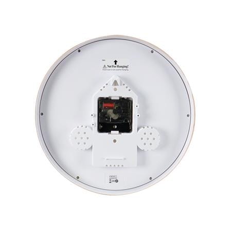 นาฬิกาแขวน RHYTHM CMG611NR07 10 นิ้ว สีน้ำตาล_1