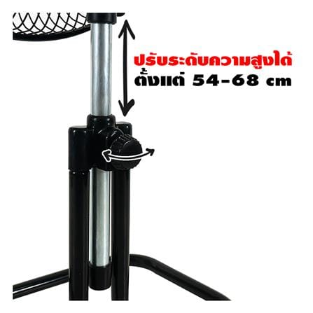 พัดลมอุตสาหกรรม 12 นิ้ว AIKO AR-128 สีดำ_2