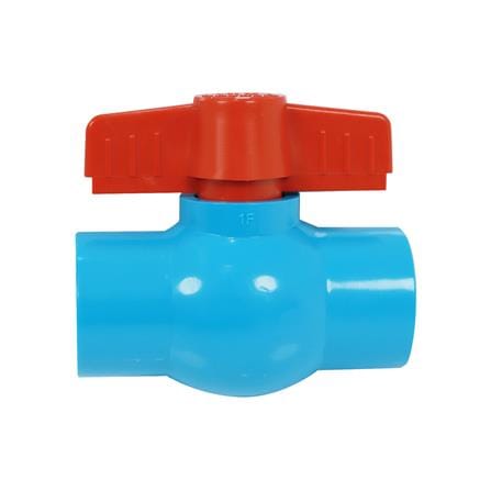 บอลวาล์ว PVC DEXZON 1 นิ้ว สีฟ้า_1