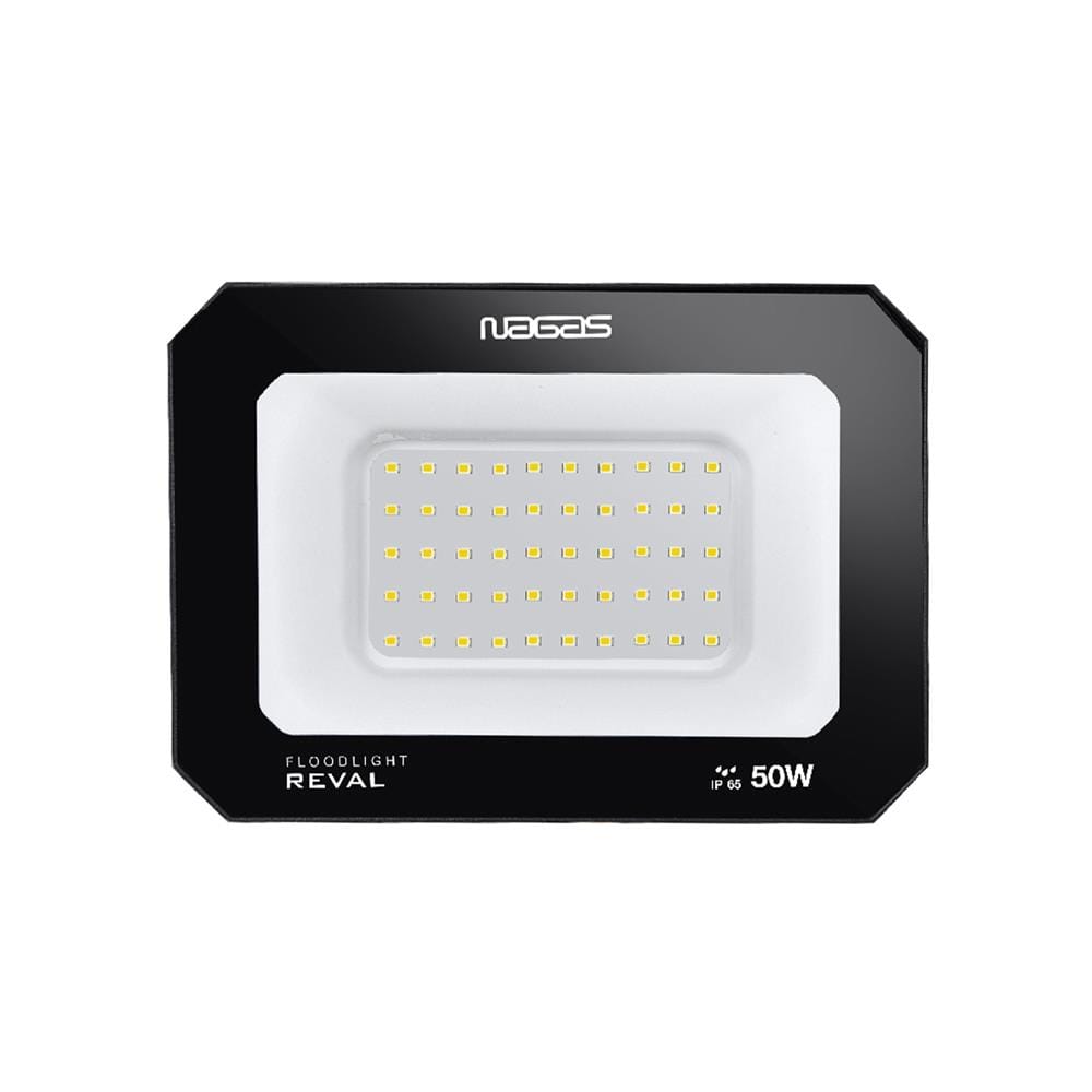 สปอตไลท์ภายนอก LED NAGAS REVAL 100 วัตต์ DAYLIGHT สีดำ