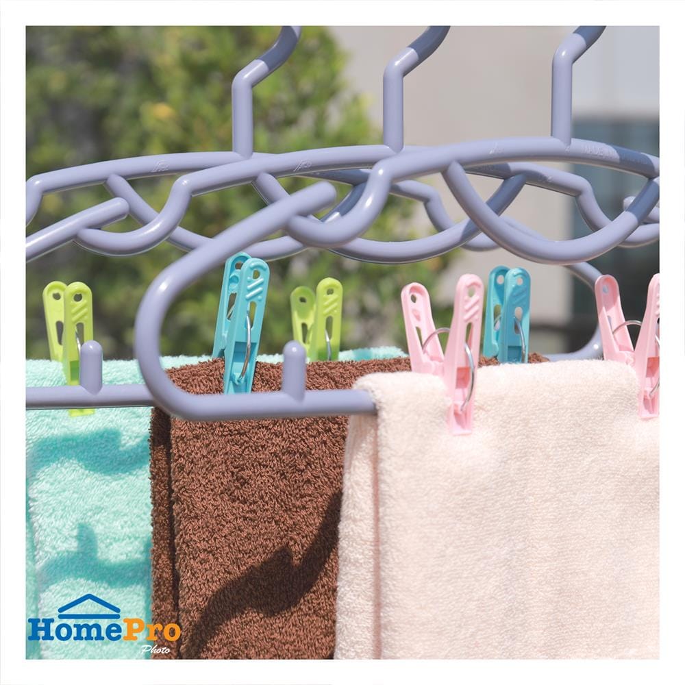 กิ๊บหนีบผ้า PLIM PASTEL หลากสี แพ็ก 30 ชิ้น