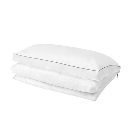 หมอนหนุน ไมโครเจล SANTAS MICROGEL PLUS 19x29 นิ้ว สีขาว_2
