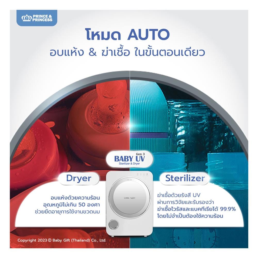 เครื่องอบยูวี Baby UV Sterilizer Gen 3_10