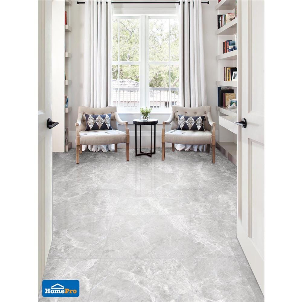 กระเบื้องพื้น 60x90 ซม. TARA โคไซด์ เทา 1.08 ตร.ม.