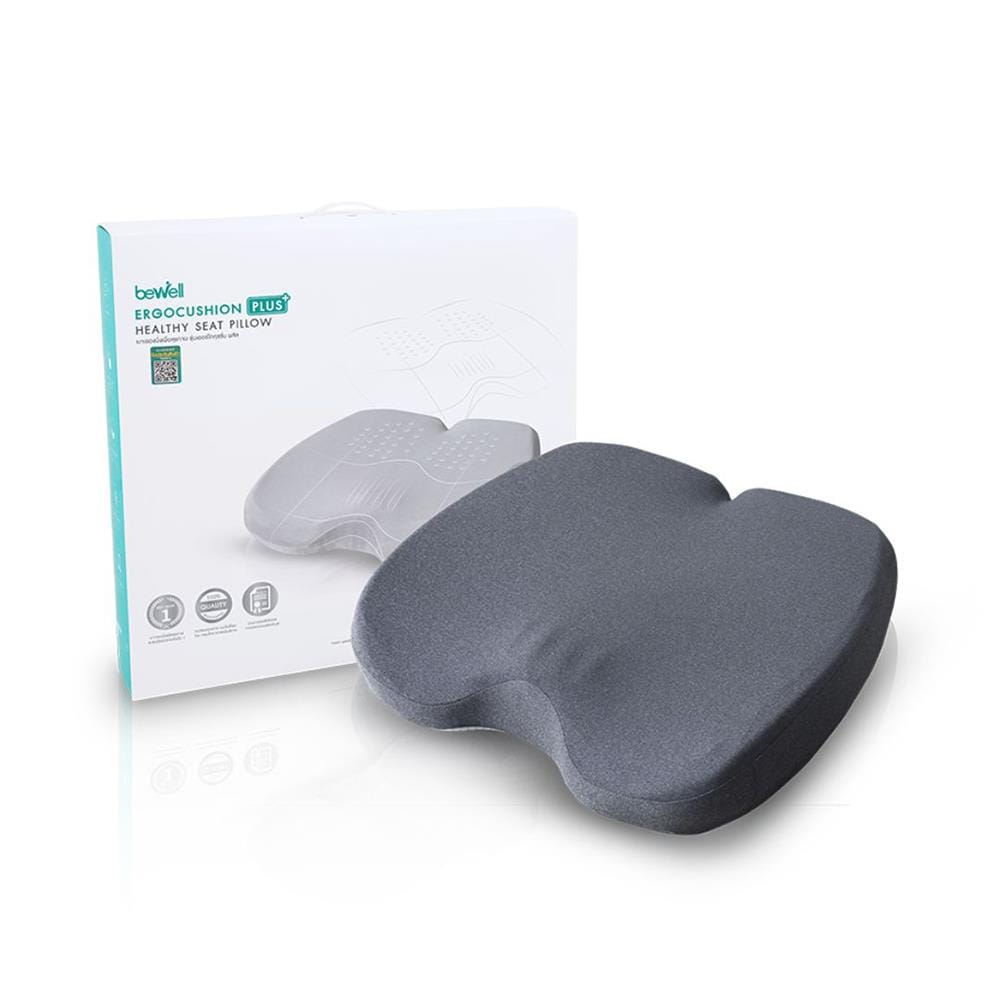 เบาะรองนั่ง BEWELL EC04 สีเทา