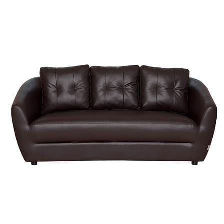 ชุดโซฟา 5 ที่นั่ง AS FURNITURE ROOF LBWD40 PVC สีน้ำตาลเข้ม_1