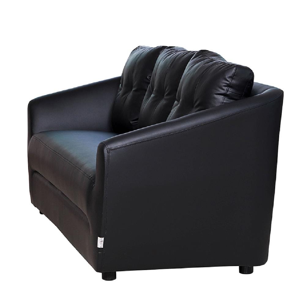 ชุดโซฟา 5 ที่นั่ง AS FURNITURE ROOF LBKD36 PVC สีดำ