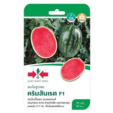 เมล็ดพันธุ์แตงโม F1 คริมสันเรด ศรแดง_0
