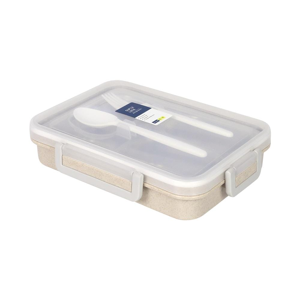 กล่องอาหารสเตนเลส 0.78 ลิตร SUPER LOCK 6234 สีครีม