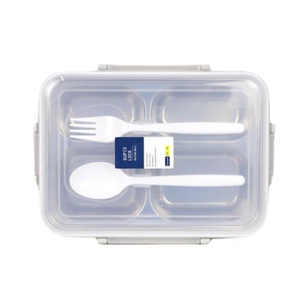 กล่องอาหารสเตนเลส 0.78 ลิตร SUPER LOCK 6234 สีครีม_1