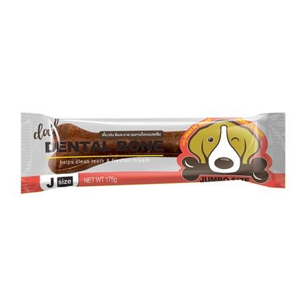 ขนมขัดฟันสุนัข DENTAL BONE BEEF J 175 ก. 12 ชิ้น/กล่อง_0