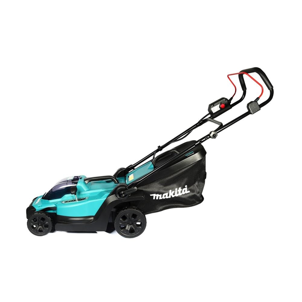 รถเข็นตัดหญ้า (พร้อมแบตเตอรี่และแท่น) MAKITA DLM330SF 18 โวลต์