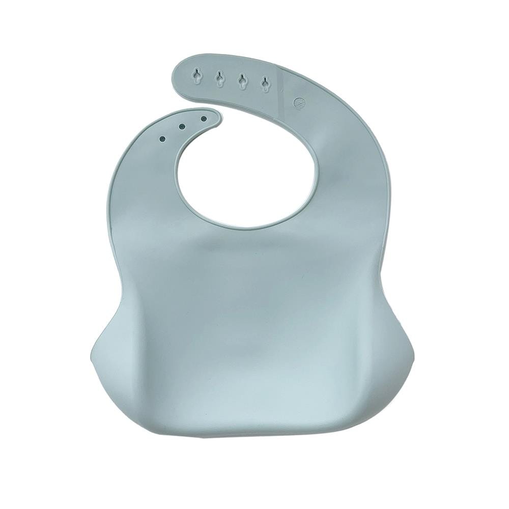 ผ้ากันเปื้อน GRANDMOM Silicone Bib blue_1