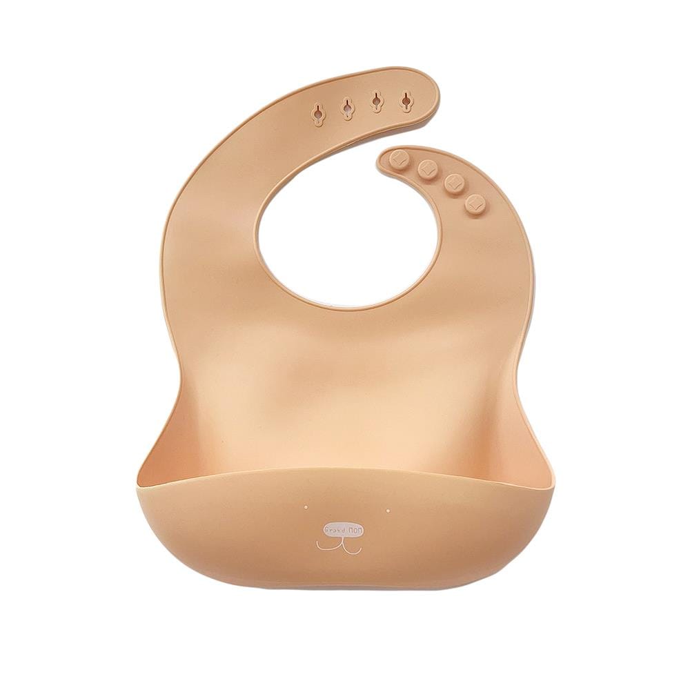 ผ้ากันเปื้อน GRANDMOM Silicone Bib orang_0