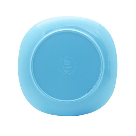 จานเมลามีนเหลี่ยม 9 นิ้ว KECH NEW WAVE สีฟ้า_3