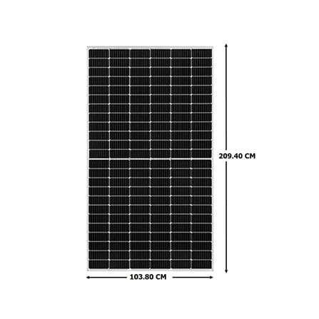 แผงโซลาร์เซลล์ 450 วัตต์ MONO HALF CELL P-TYPE OSDA_7