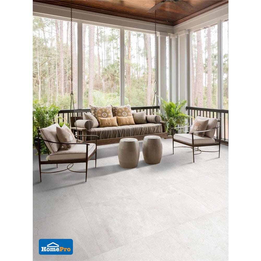 กระเบื้องพื้นพอร์ซเลน 60x60 ซม. TARA วีเลน เบจ A 1.44
