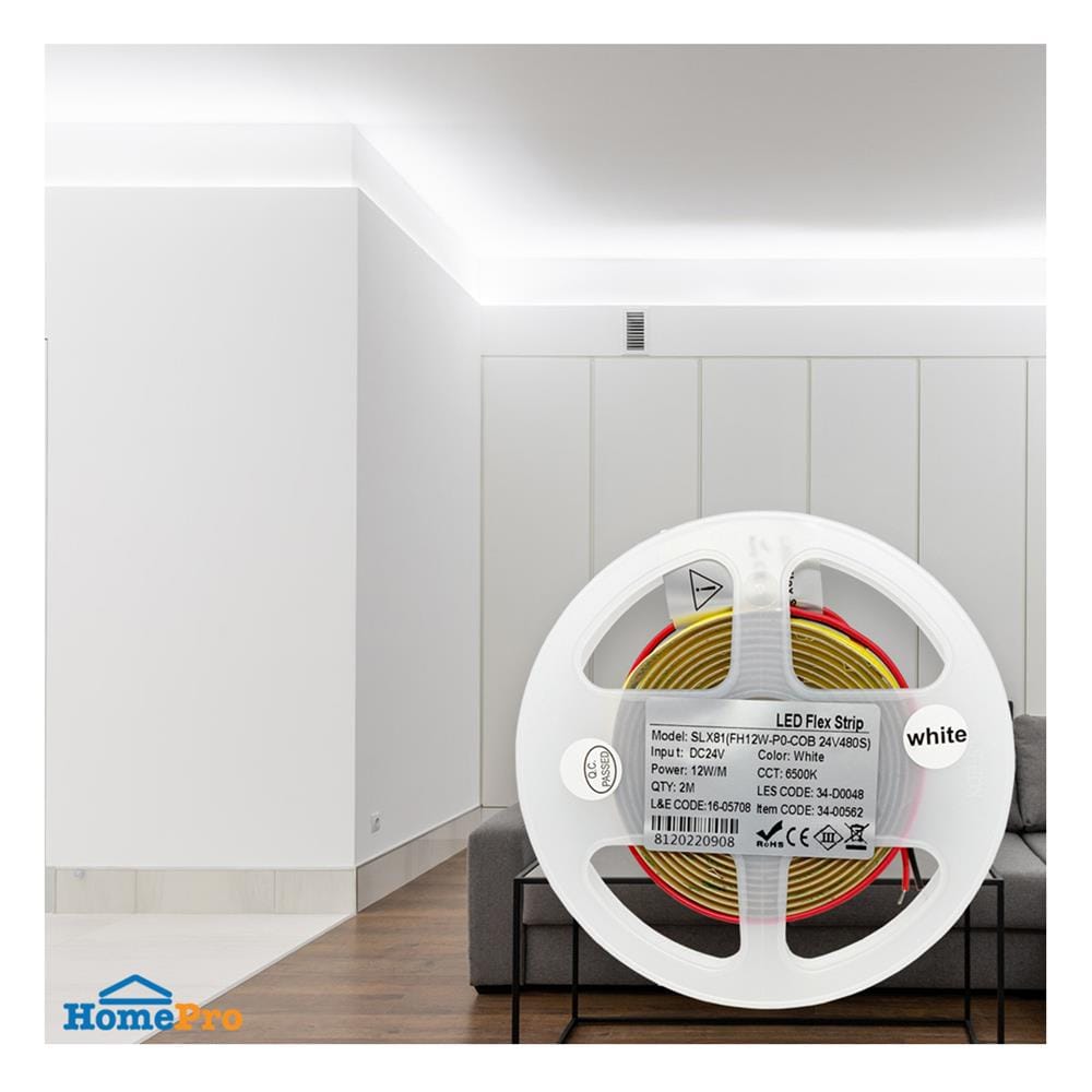 ไฟเส้น LED L&E 12 วัตต์ IP20 2 เมตร DAYLIGHT