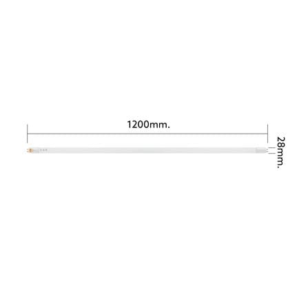 หลอด LED LAMPTAN T8 NANO GUARD 20 วัตต์ DAYLIGHT G13_5