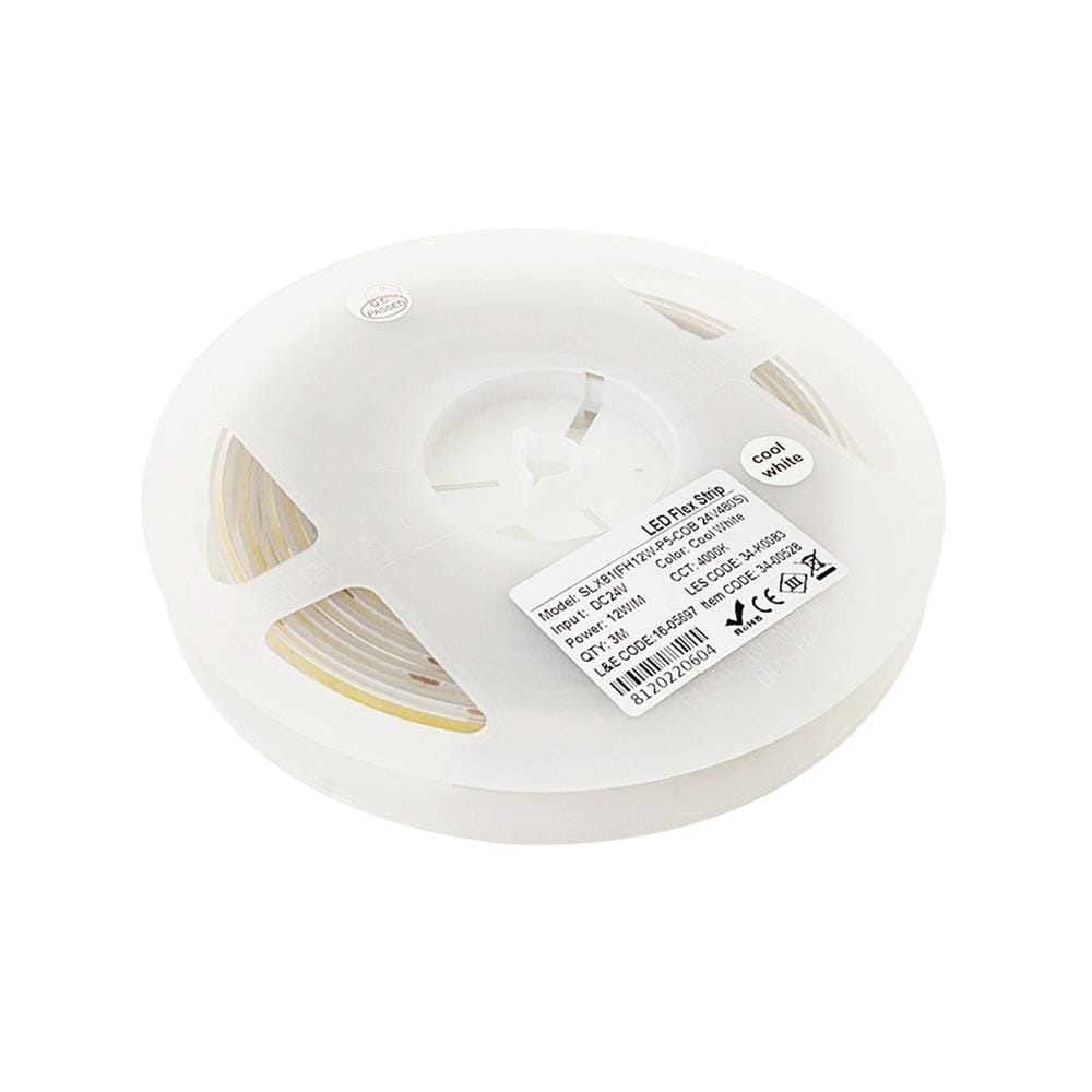 ไฟเส้น LED L&E 12 วัตต์ IP65 3 เมตร COOL WHITE
