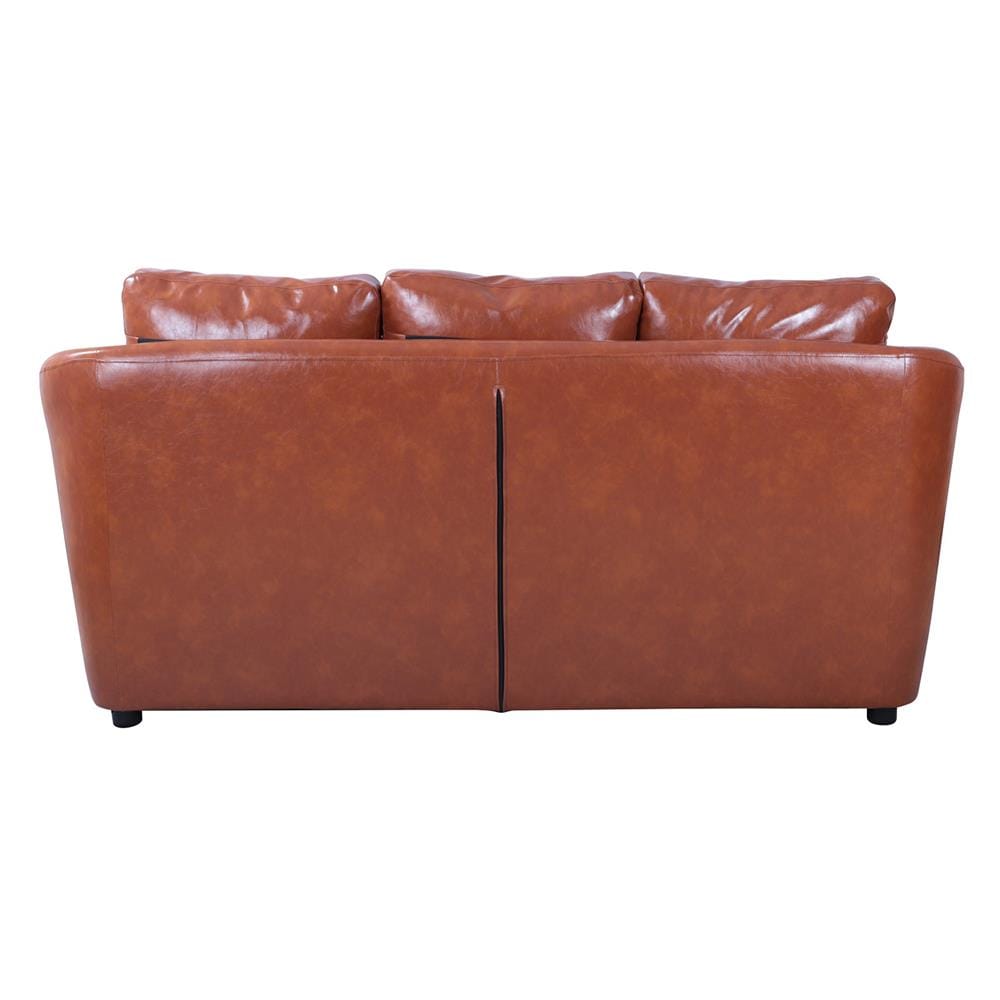 ชุดโซฟา 5 ที่นั่ง AS FURNITURE ROOF LBWB21 PVC น้ำตาลอ่อน