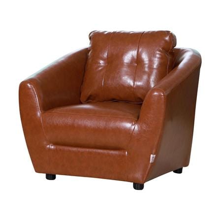 ชุดโซฟา 5 ที่นั่ง AS FURNITURE ROOF LBWB21 PVC น้ำตาลอ่อน_4