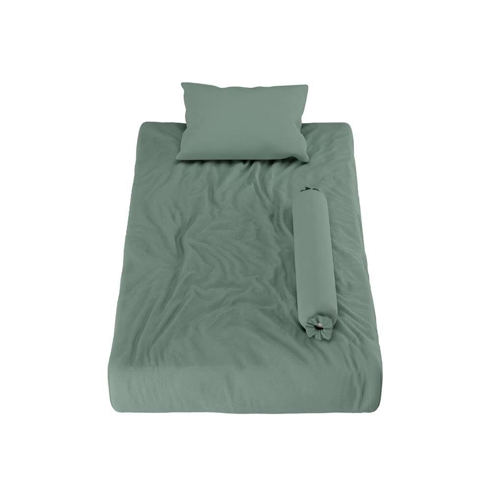 ชุดผ้าปูที่นอน 3.5 ฟุต 3 ชิ้น SATIN PLUS SOLID PS020