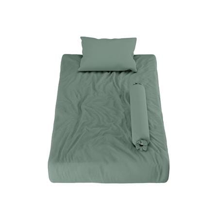 ชุดผ้าปูที่นอน 3.5 ฟุต 3 ชิ้น SATIN PLUS SOLID PS020_1