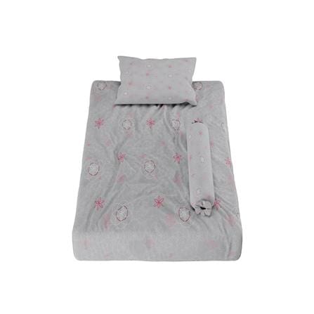 ชุดผ้าปูที่นอน 3.5 ฟุต 3 ชิ้น SATIN PLUS PRINT LK031_1