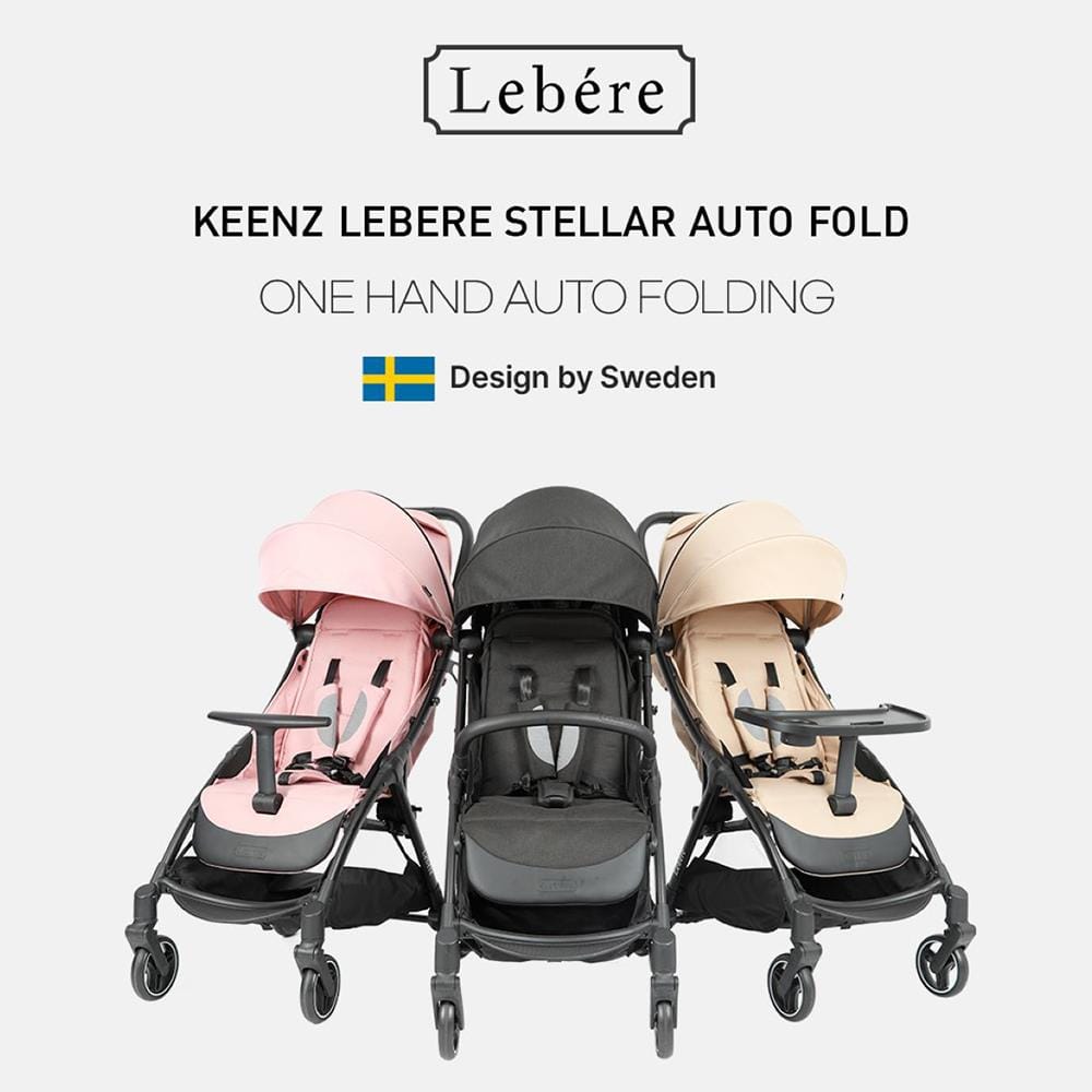รถเข็นเด็ก KEENZ รุ่น LEBERE STELLARสีดำ_4