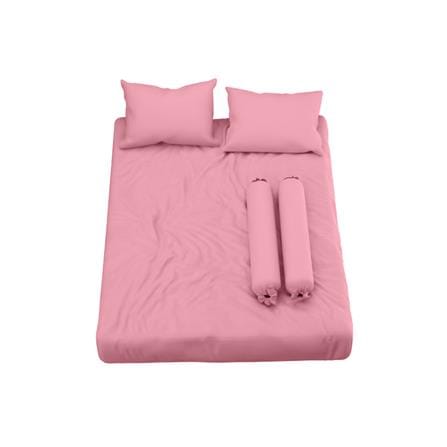 ชุดผ้าปูที่นอน  6 ฟุต 5 ชิ้น SATIN PLUS SOLID PS018_1