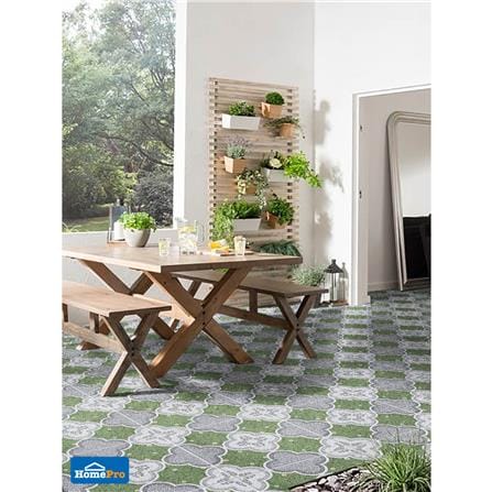 กระเบื้องพื้น 16x16 นิ้ว TARA สกาโล เทาเขียว PM 0.96M2_3