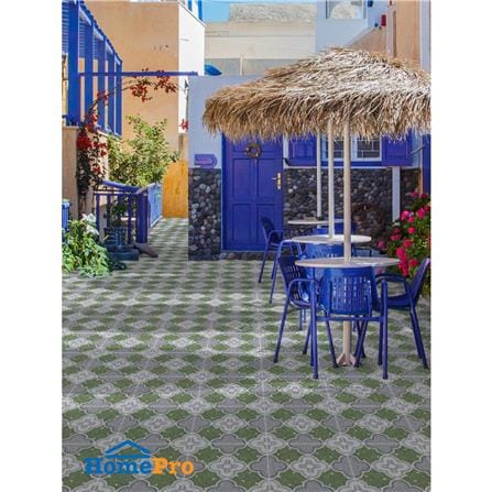 กระเบื้องพื้น 16x16 นิ้ว TARA สกาโล เทาเขียว PM 0.96M2_5