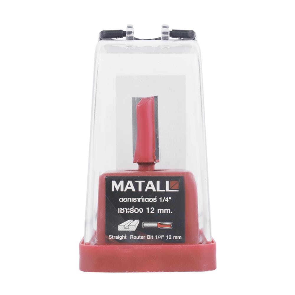 ดอกเราท์เตอร์ MATALL 1/4 นิ้ว เซาะร่อง 12 มม.