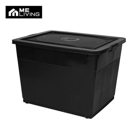 กล่องเก็บของ 340 ลิตร ME LIVING 904XL 78x96.8x85 ซม. สีดำ_0