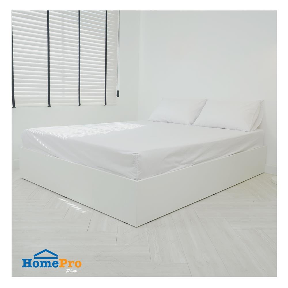 ปลอกหมอนหนุน ME LIVING 180TN TC สี WHITE