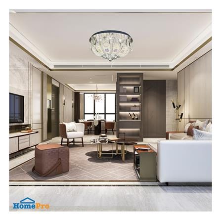 ไฟถาด LED CARINI CFC-11074 32 วัตต์ DAYLIGHT/COOL WHITE/WARM WHITE สีขาวใส 4 หัว_3