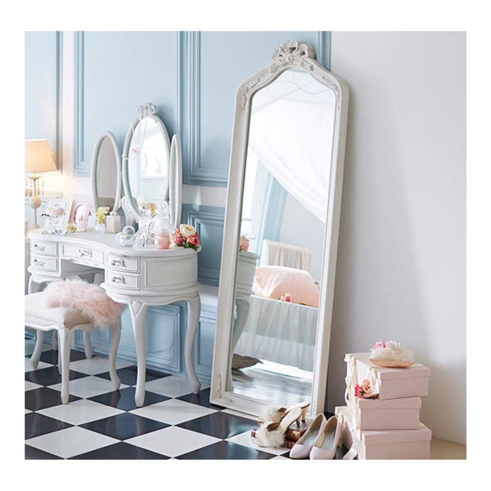 กระจกตั้งพื้น MY DOLLS HOUSE LABLANC 165 ซม. สีขาว_2
