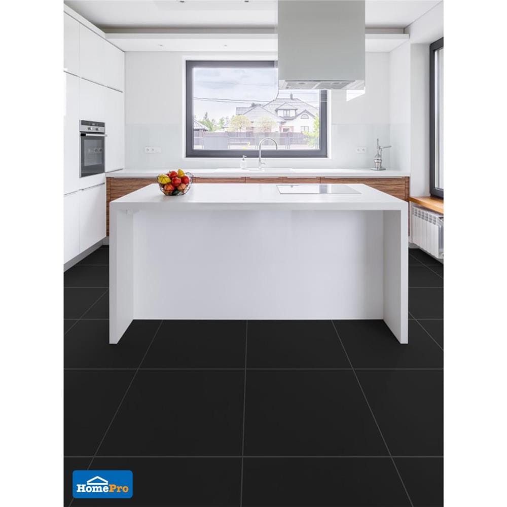 กระเบื้องพื้น 60x60 ซม. COTTO ดีพ ดำ PM 1.44M2