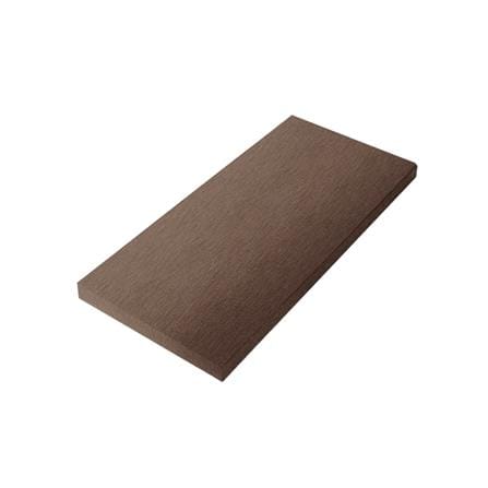 ไม้ระแนง WPC แบบตัน WATSADUNIYOM 9.0x1.3x300 ซม. สีน้ำตาลช็อกโกแลต_0