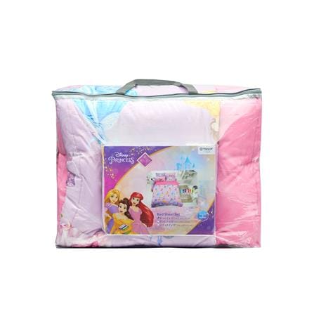 ชุดผ้าปูที่นอน 6 ฟุต 6 ชิ้น TULIP PRINCESS 60255-DLD005_3