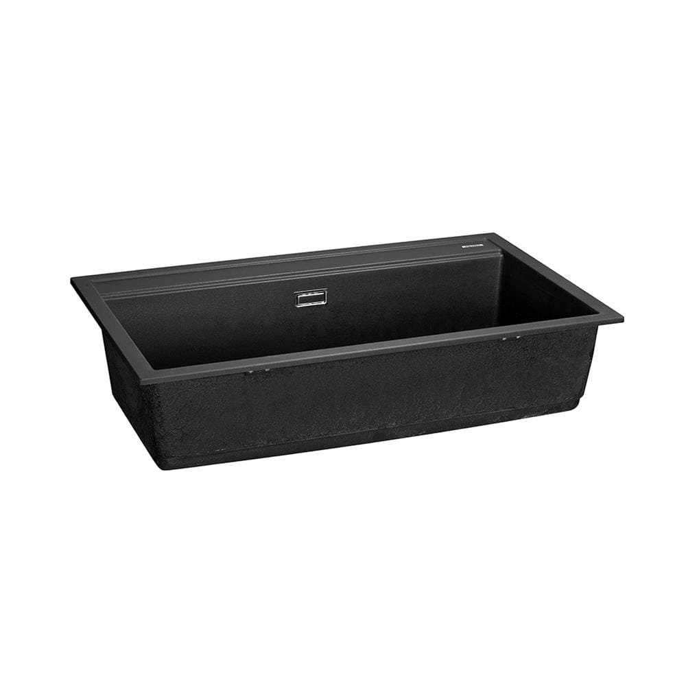 ซิงค์ฝัง 1 หลุม METRIX KIN120BL-BL สีดำ