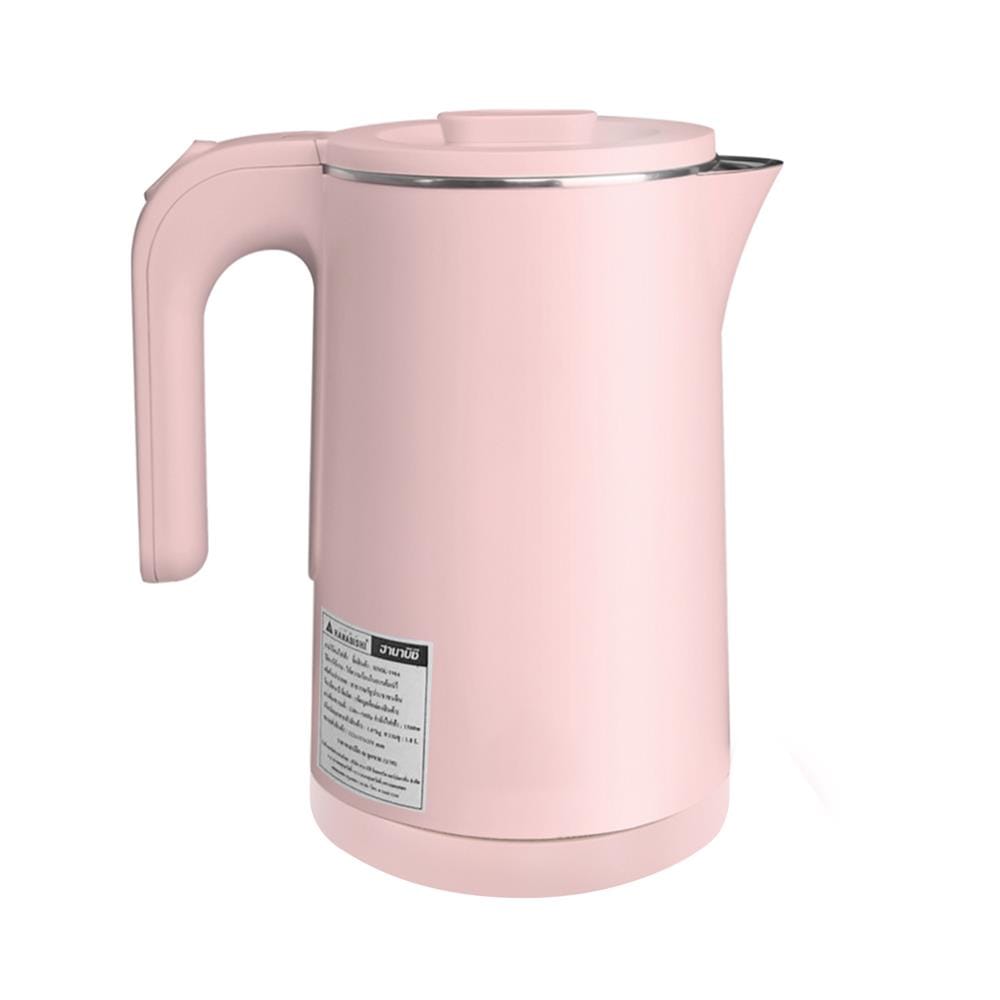 กาต้มน้ำไฟฟ้า HANABISHI HMK-1904 สีชมพู