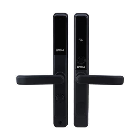 กลอนดิจิตอล HAFELE DL6600 499.21.196 บานเปิด สีดำ