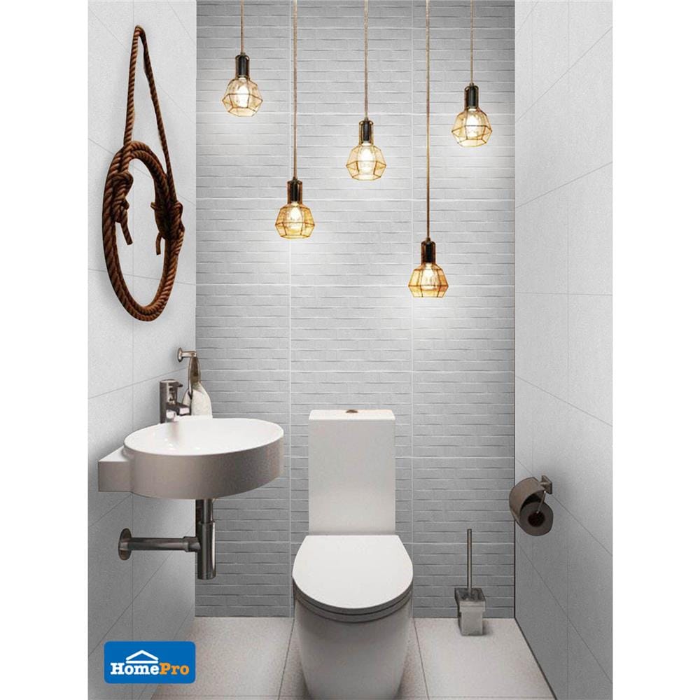 กระเบื้องผนัง DURAGRES 30x45ซม. เบวิส บริค เทา 0.81M2